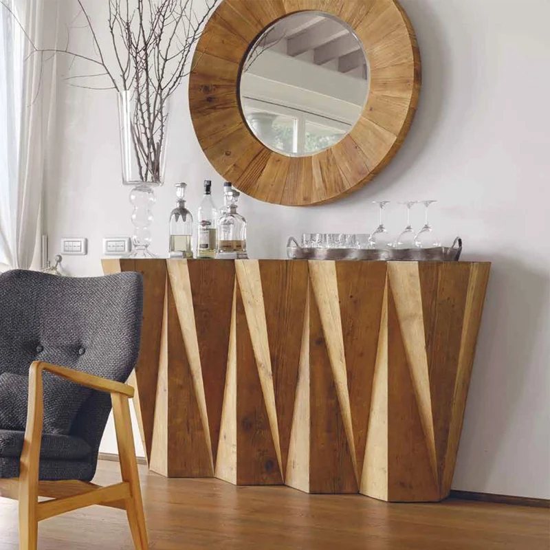 Konsolentisch Two-sided aus Holz