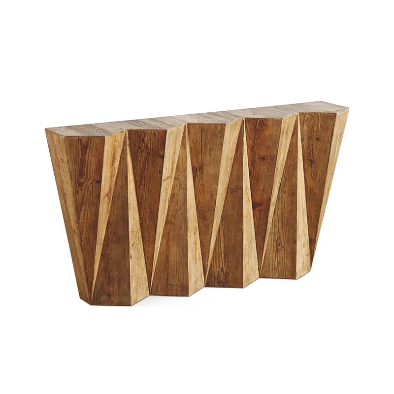 Konsolentisch Two-sided aus Holz
