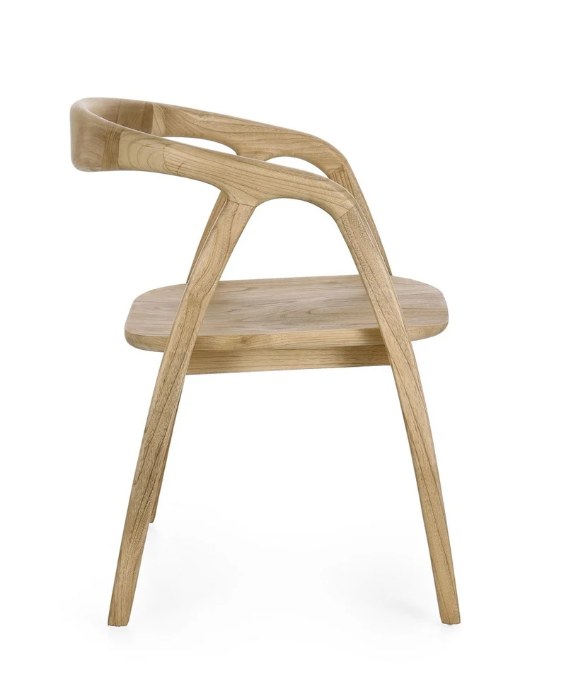 Stuhl Adalyn aus Sungkai-Holz
