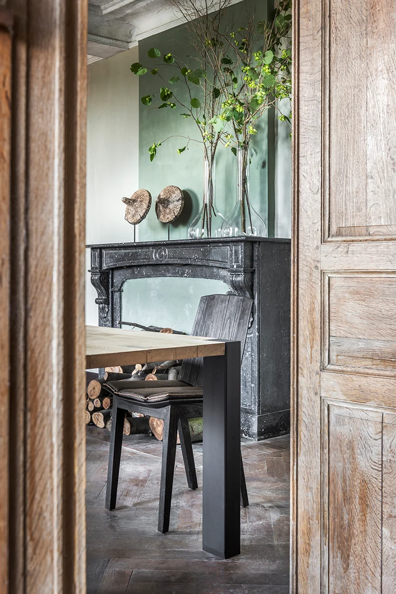 Stuhl Alba Teak Fumé