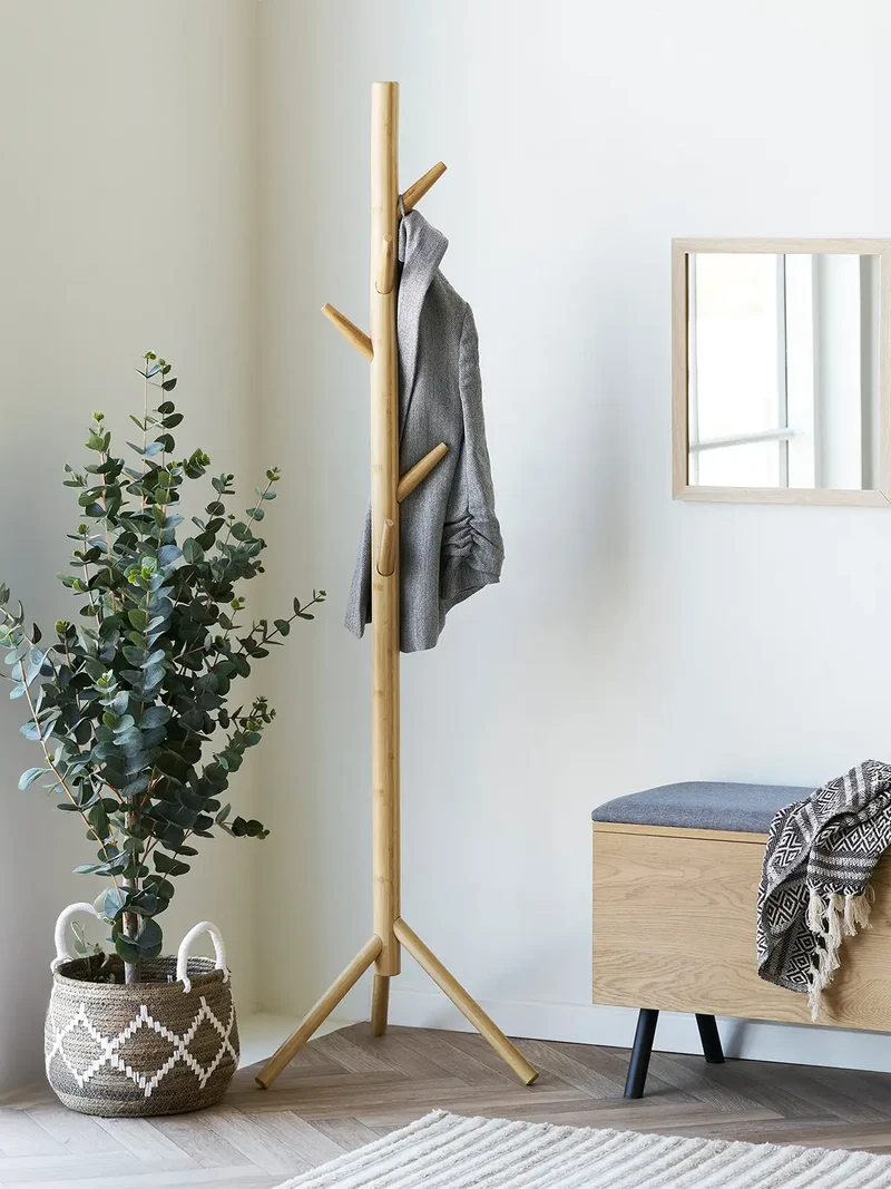 Wanaka Garderobe Bambus, natur