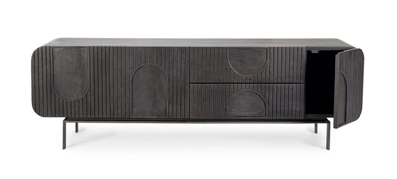 TV-Lowboard Orissa Schwarz
