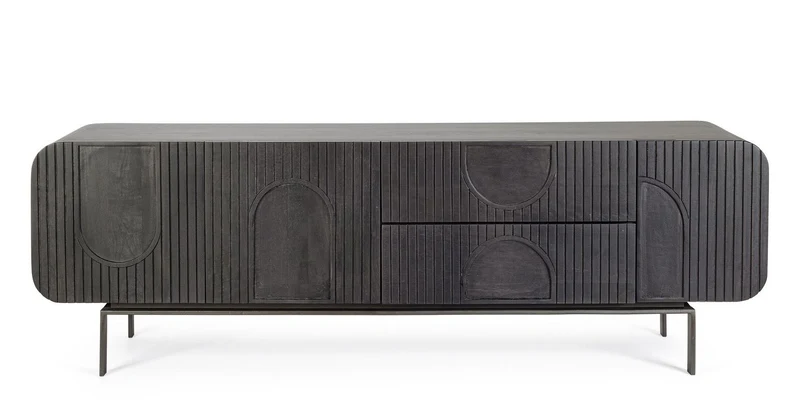 TV-Lowboard Orissa Schwarz
