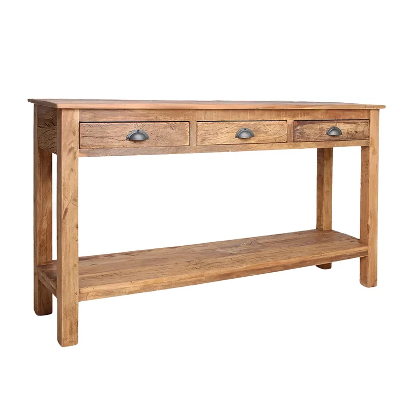 Konsolentisch Vintage Timber aus recyceltem Altholz