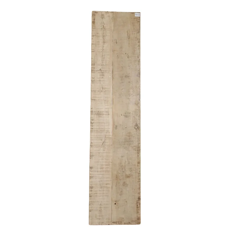Konsolentisch aus recyceltem Altholz mit Limewash-Finish - klappbar