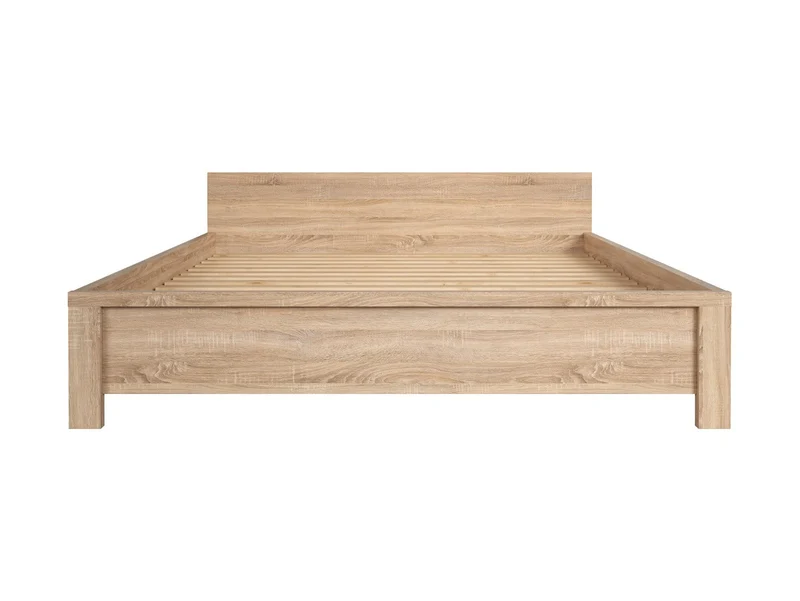 Kaspian Bed Frame 160×200 cm – Sonoma Oak