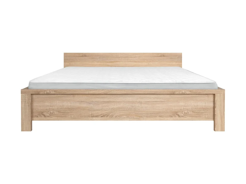 Kaspian Bed Frame 160×200 cm – Sonoma Oak