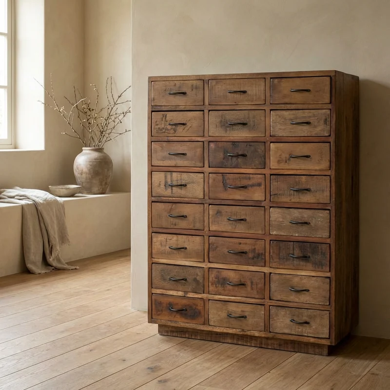 Kommode Heritage mit 24 Schubladen