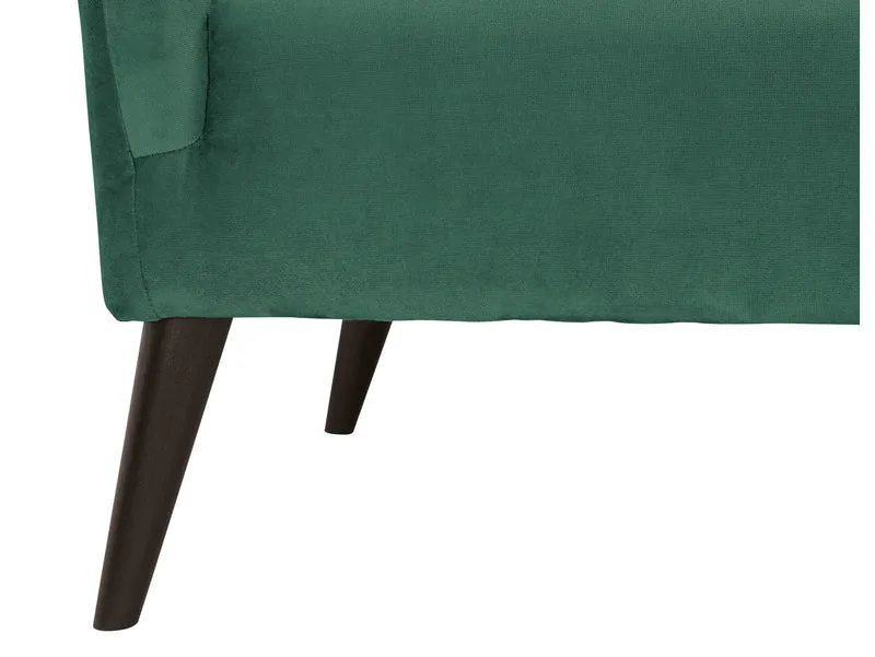 Casey Quilted Armchair – High Back, Sinuous Spring Seat | Hardwood Legs