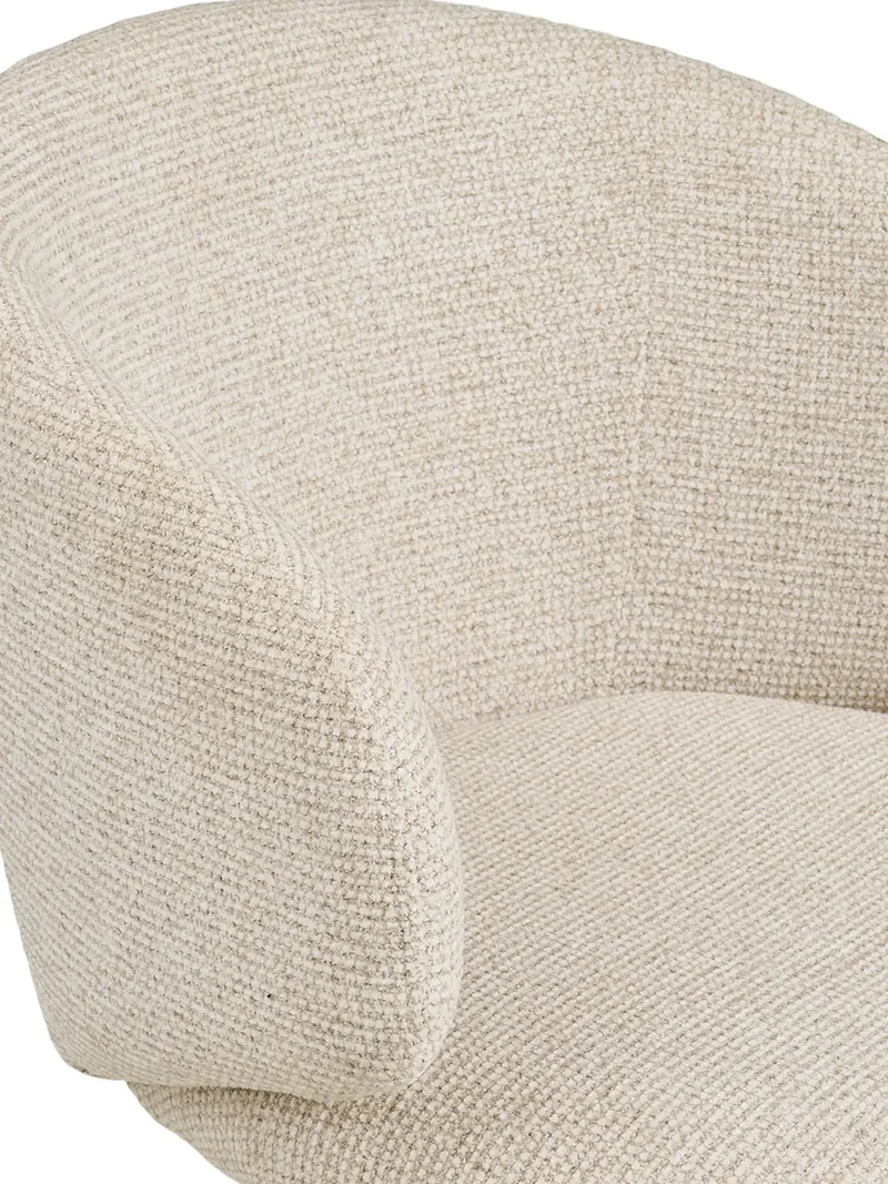 Fulham Esszimmerstuhl Stoff, sand, sandfarbene Beine