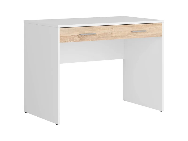 Nepo Plus Desk 100 cm – White / Sonoma Oak