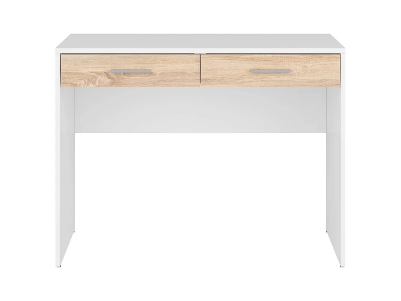 Nepo Plus Desk 100 cm – White / Sonoma Oak