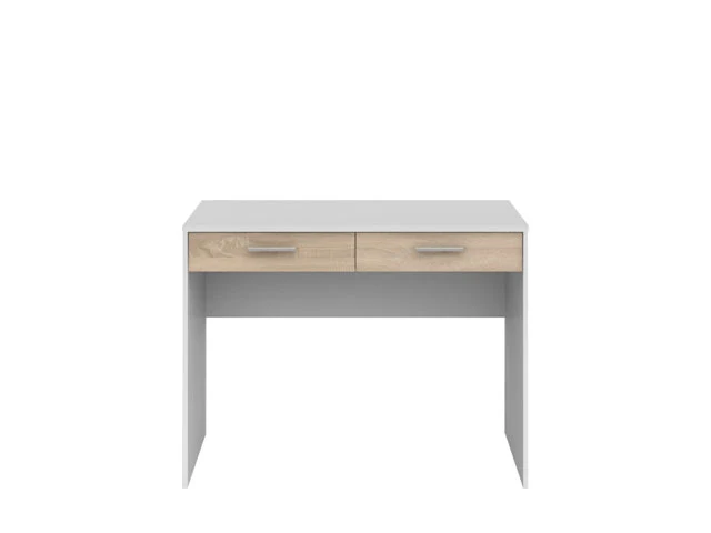 Nepo Plus Desk 100 cm – White / Sonoma Oak