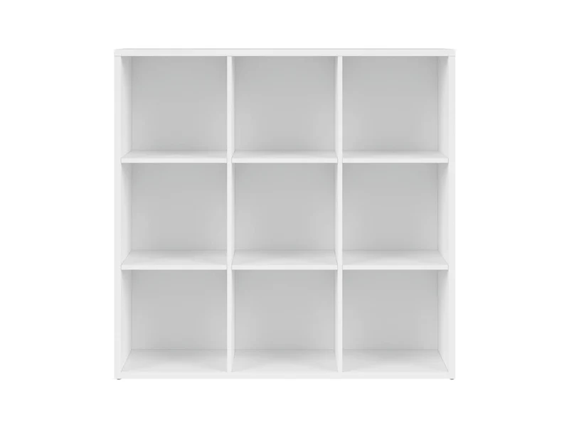 Nepo Plus Cube Bookcase 9 Compartments – White