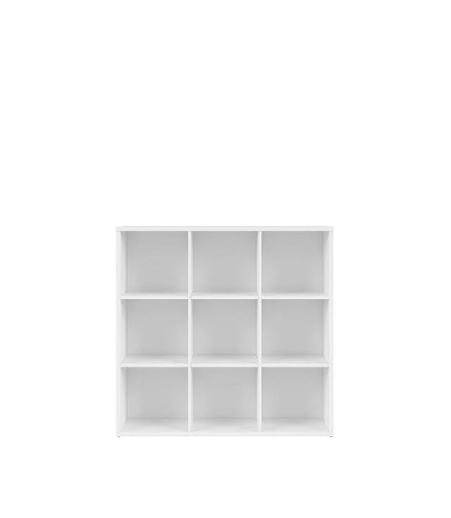 Nepo Plus Cube Bookcase 9 Compartments – White