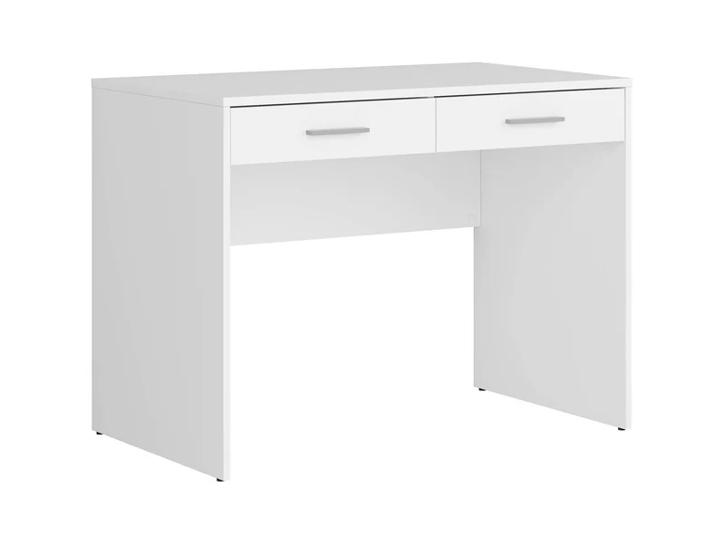 Nepo Plus Desk with 2 Drawers – White
