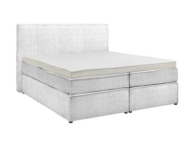 Lion Box Spring Bed 160×200 cm – Cremona 81 Chenille