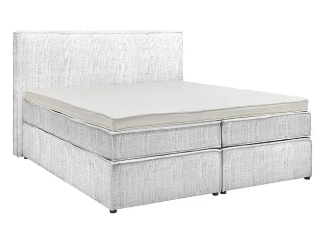 Lion Box Spring Bed 160×200 cm – Cremona 81 Chenille