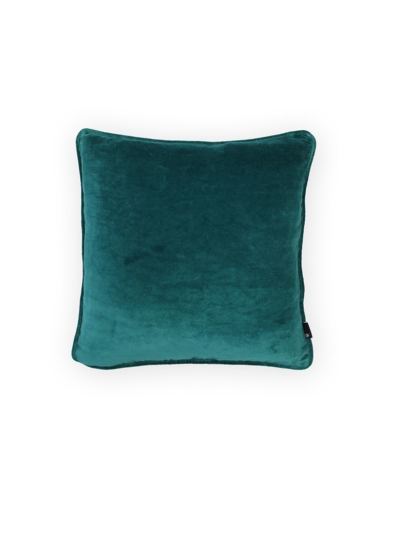 Kissenhülle Velours | turquoise