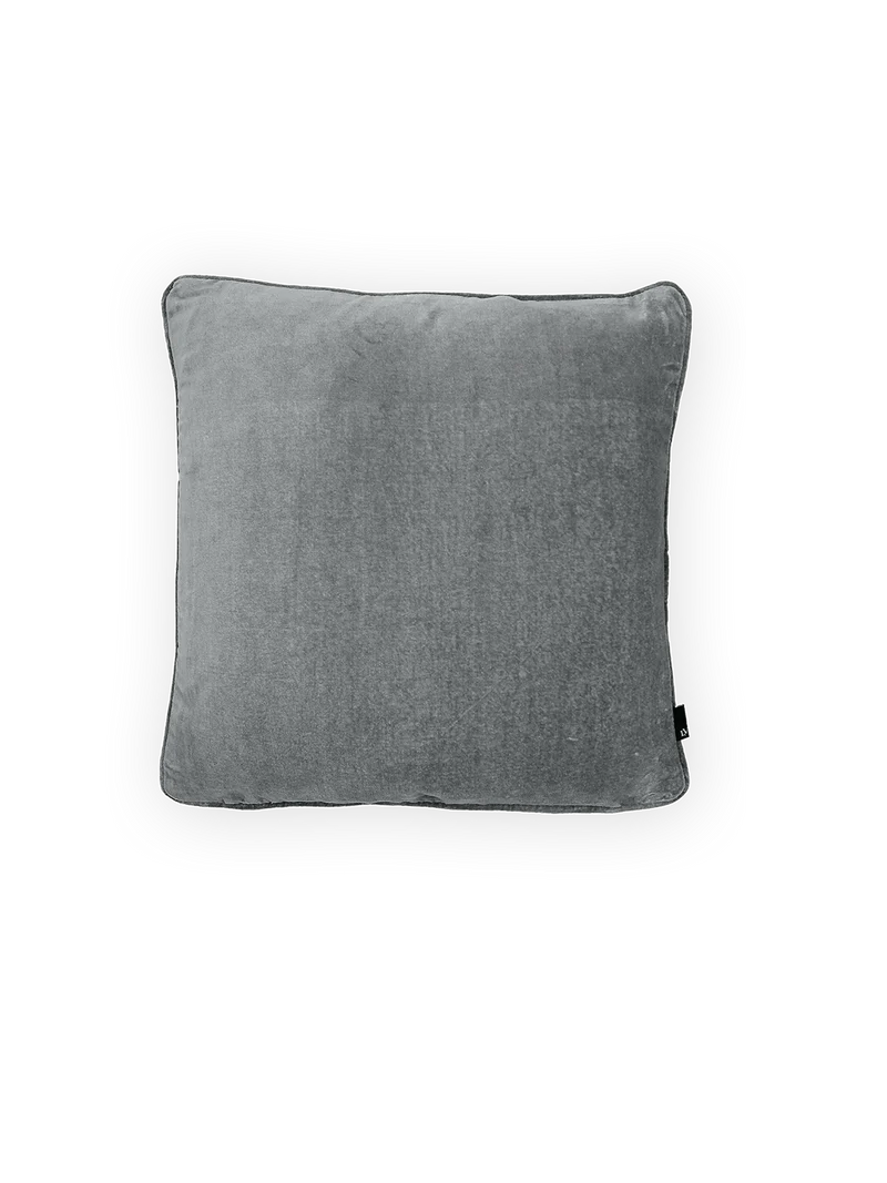 Kissenhülle Velours | softgrey