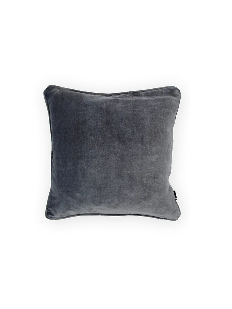 Kissenhülle Velours | ebony