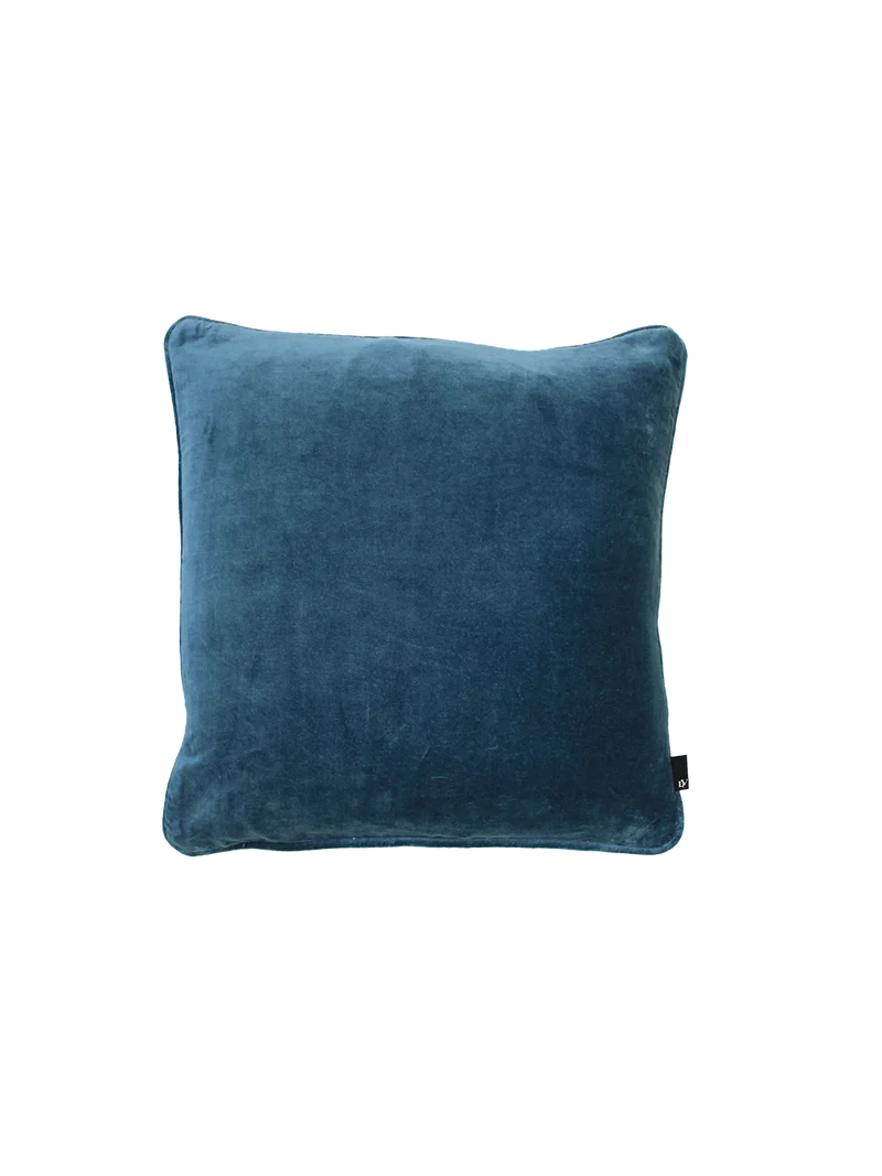 Kissenhülle Velours | denim