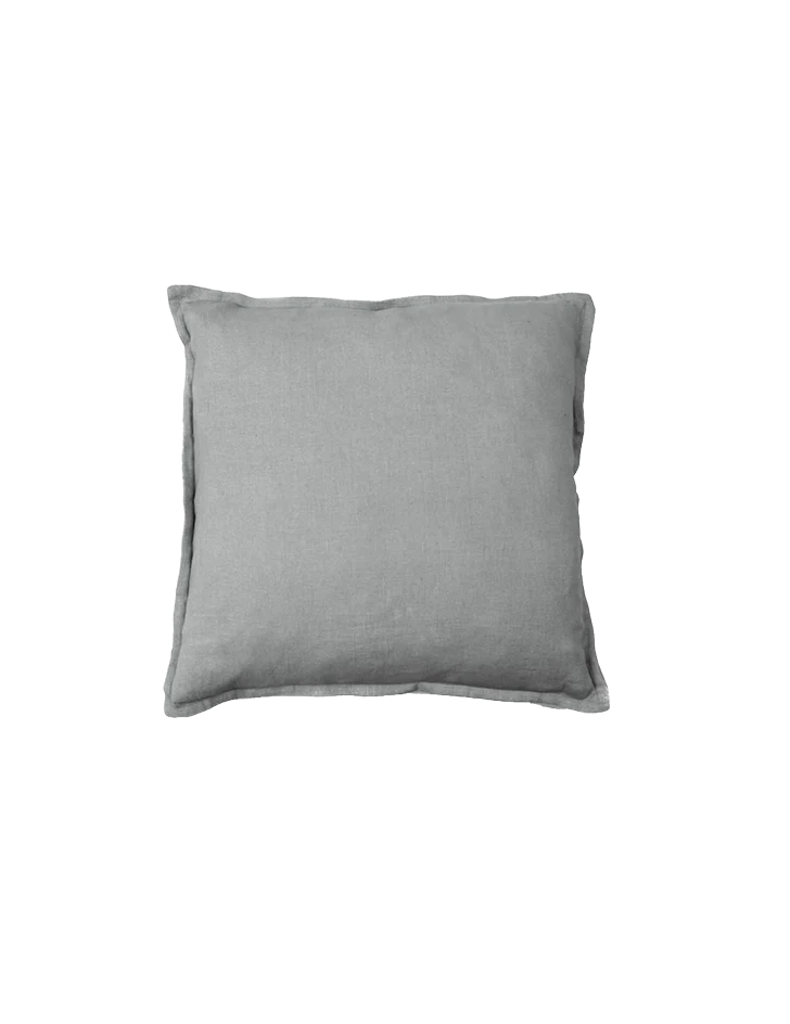 Kissenhülle | Linen in grau