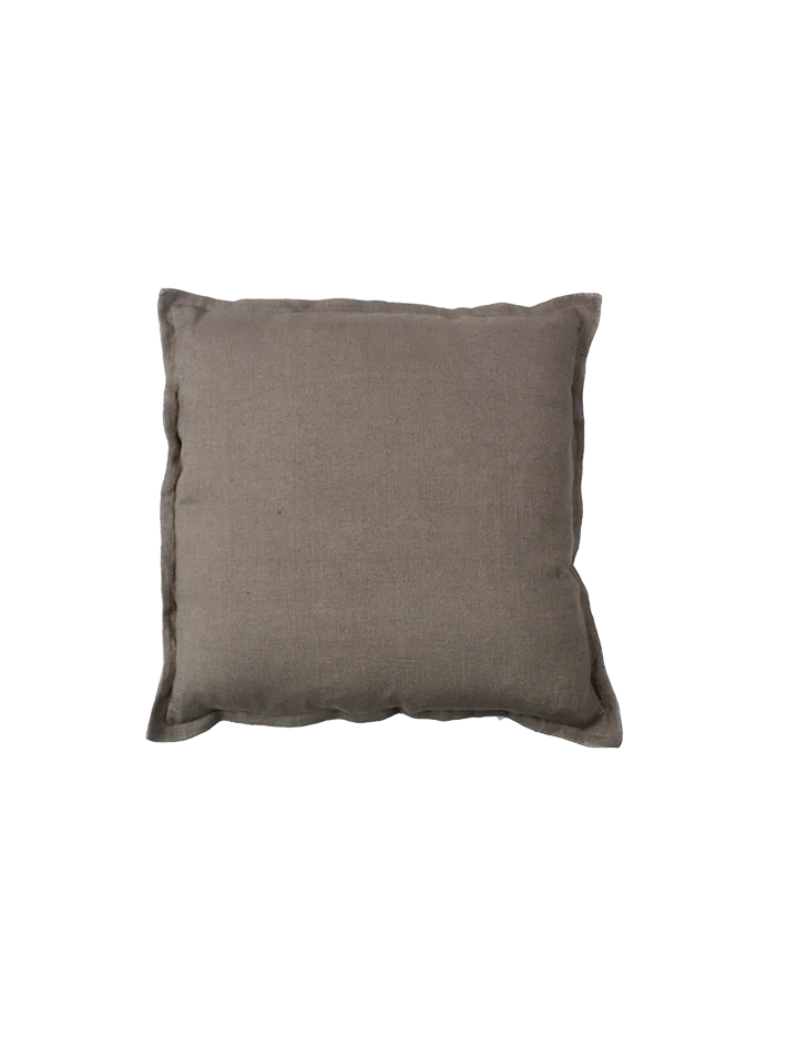 Kissenhülle | Linen in braun