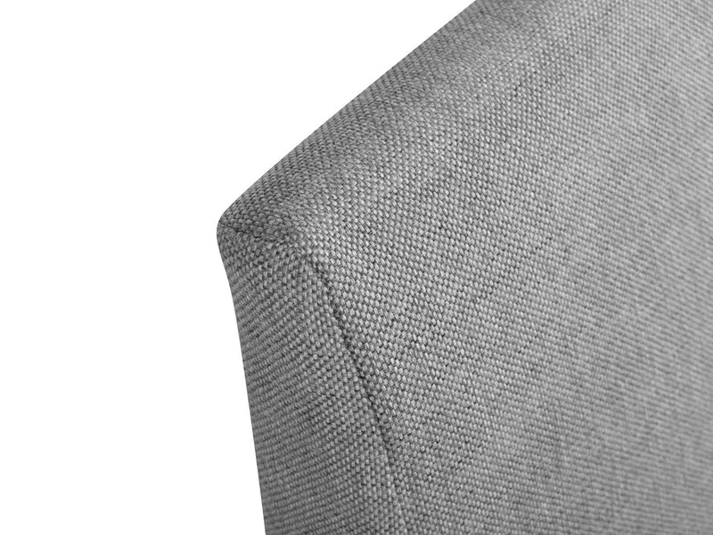 Mala Upholstered Bed Frame 160×200 cm – Inari 91 Grey