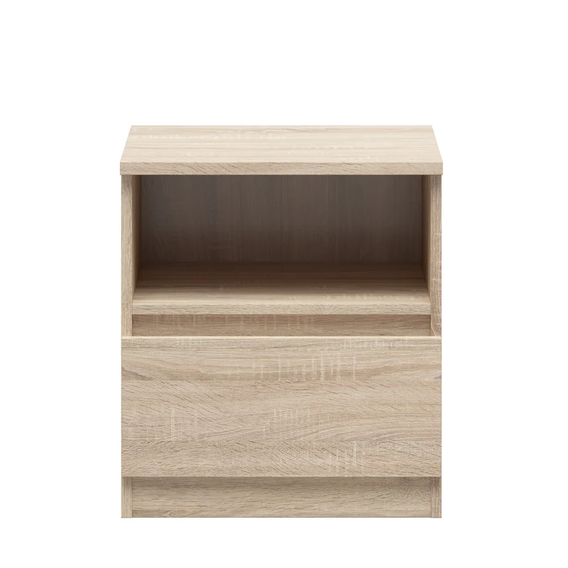 Tetrix Bedside Table – Sonoma Oak