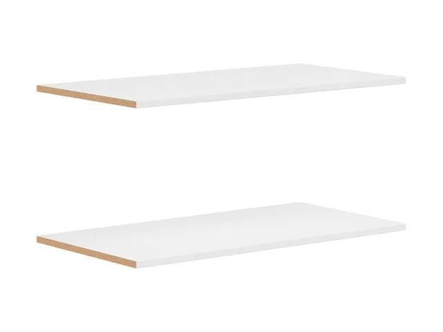 Time Wardrobe Additional Shelves 82.6 cm – White, Set of 2