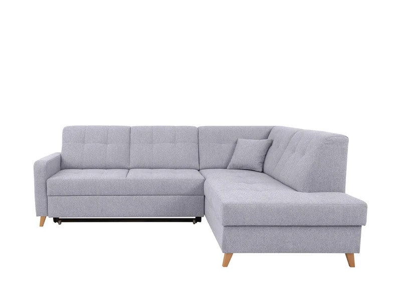 Lars Corner Sofa (Right-Hand) – Primo 88, Dolphin Sleep Function, Bedding Storage, Decorative Stitching