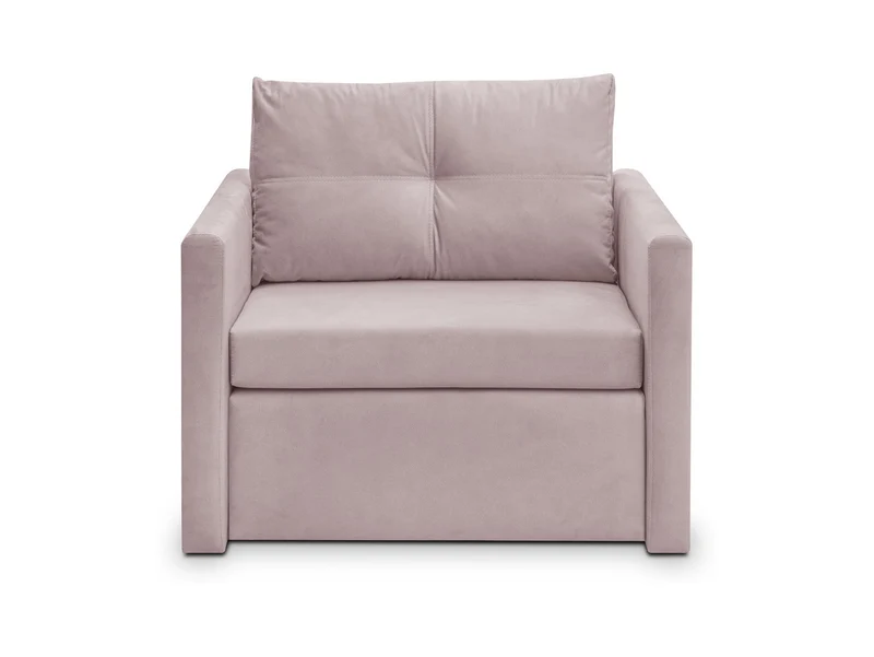 Bunio Compact Sofa Bed 1-Seater – Modoo 2307, No Wall Pull Required, Upholstered Back, Bonnell Springs