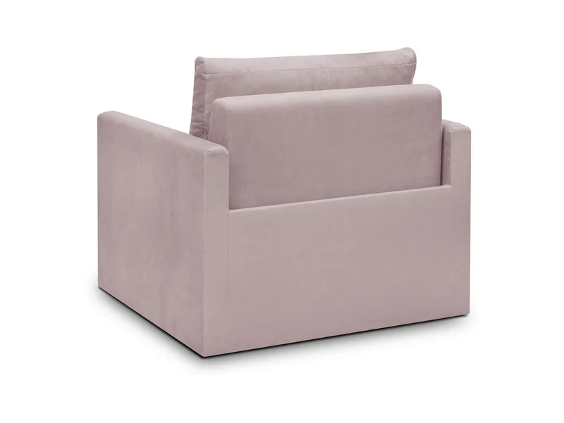 Bunio Compact Sofa Bed 1-Seater – Modoo 2307, No Wall Pull Required, Upholstered Back, Bonnell Springs