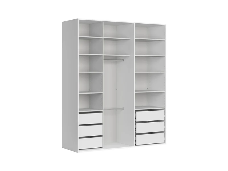 Flex Open Wardrobe Set 195 cm – White