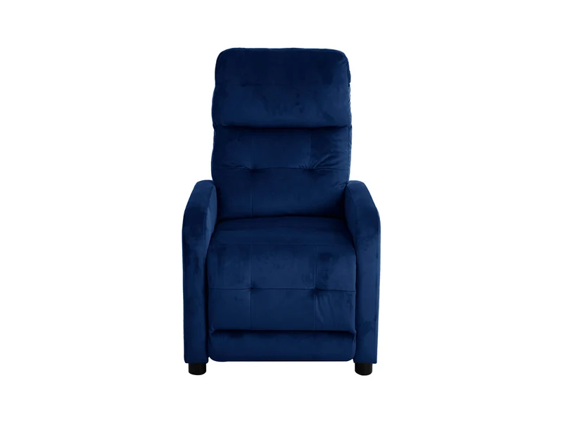 Monti ESR Recliner Armchair – Relax Function, Extendable Footrest, Bluvel 86