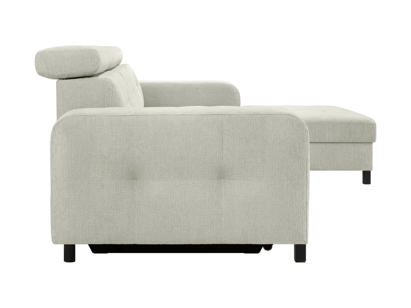 Maxim M Corner Sofa — Sleeper with Storage | 210×144 cm | Beige