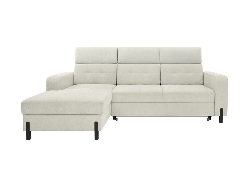 Maxim M Corner Sofa — Sleeper with Storage | 210×144 cm | Beige