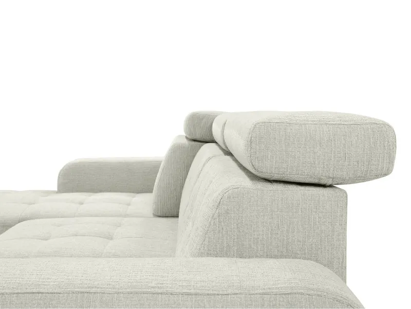 Maxim M Corner Sofa — Sleeper with Storage | 210×144 cm | Beige