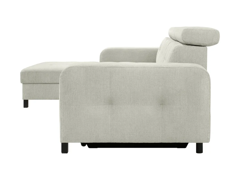 Maxim M Corner Sofa — Sleeper with Storage | 210×144 cm | Beige