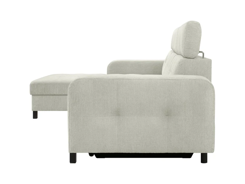Maxim M Corner Sofa — Sleeper with Storage | 210×144 cm | Beige