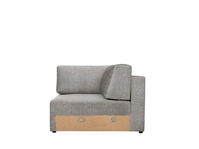 Vouge Modular Corner Element E – 117×117 cm, Fabric, Bonnell & Wave Spring Seat