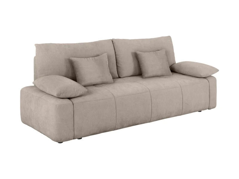 Hello LUX 3-Seater Sofa Bed with Storage – Grey Chenille