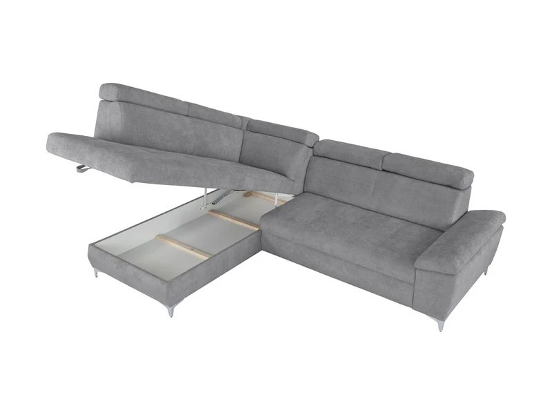 Raul Corner Sofa Bed with Storage – Extendable
