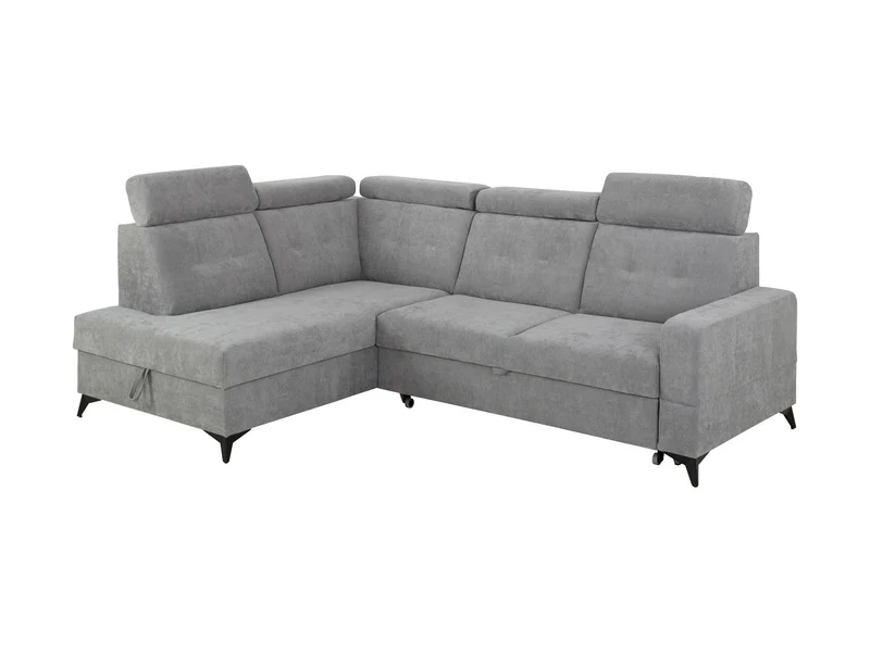 Amado Corner Sofa Bed with Storage – 5 Adjustable Headrests