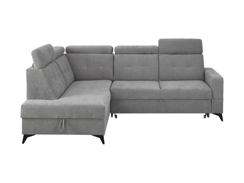 Amado Corner Sofa Bed with Storage – 5 Adjustable Headrests