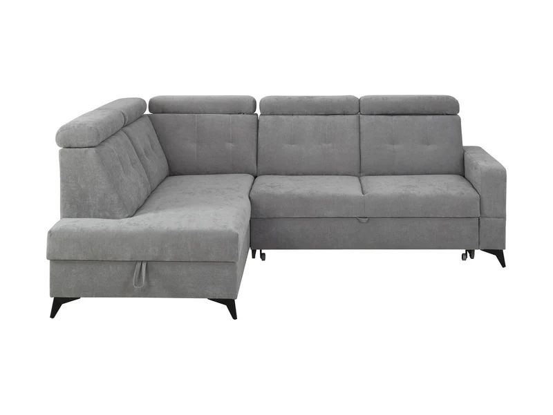 Amado Corner Sofa Bed with Storage – 5 Adjustable Headrests