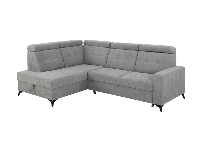 Amado Corner Sofa Bed with Storage – 5 Adjustable Headrests