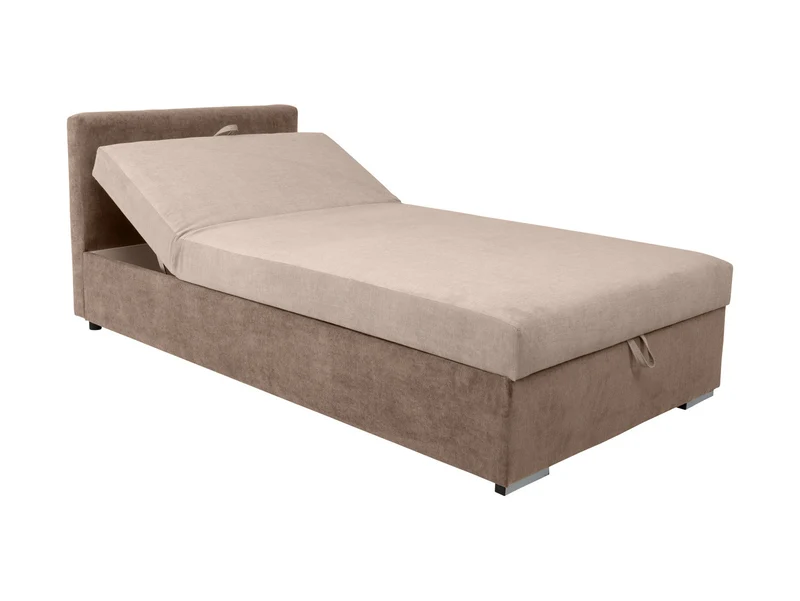 Rico Sofa Bed LBK – Single Daybed with Storage & Adjustable Backrest | 110×200 cm