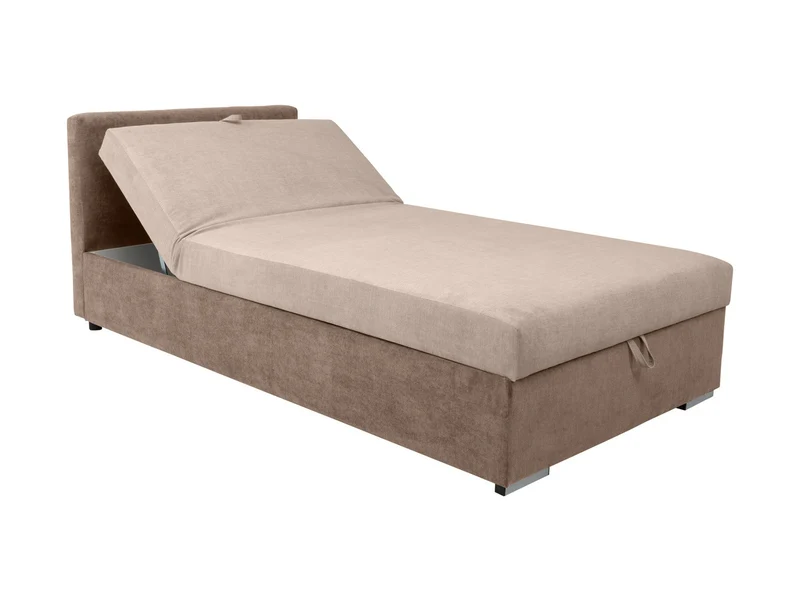 Rico Sofa Bed LBK – Single Daybed with Storage & Adjustable Backrest | 110×200 cm